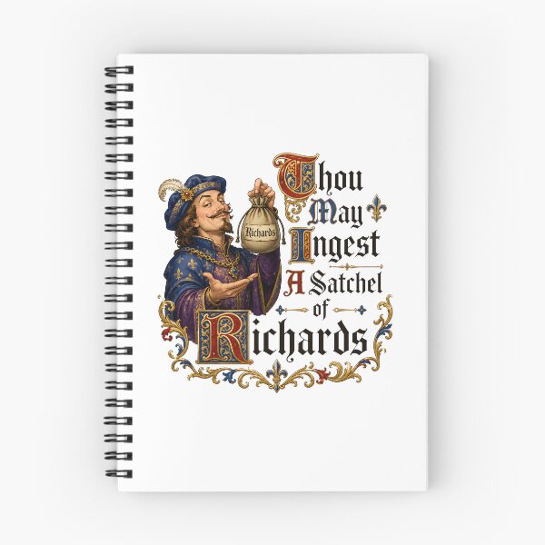 Item preview, Thou May Ingest A Satchel of Richards designed and sold by aistrokeofart.