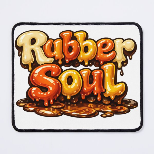 Item preview, Melted Retro Rubber Soul Typography designed and sold by Dresut.