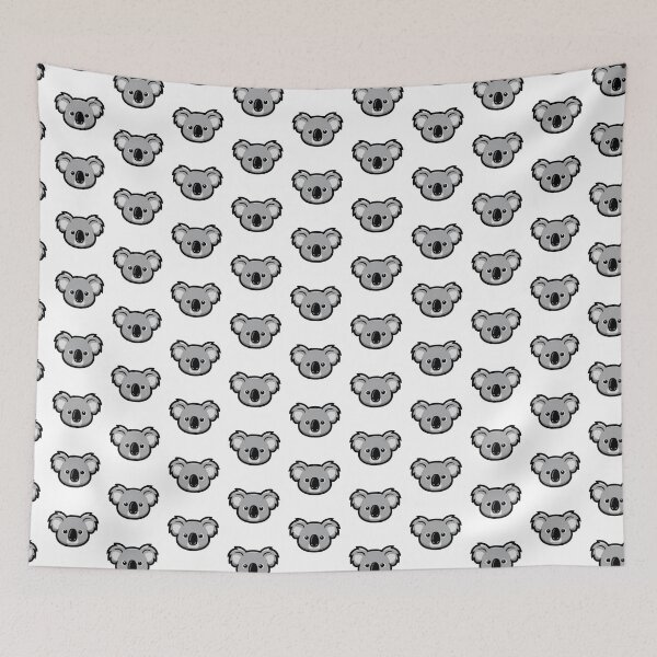 Item preview, Iconic Koala Cute Minimal Face Illustration designed and sold by Osmose-Studio ⭐⭐⭐⭐⭐.