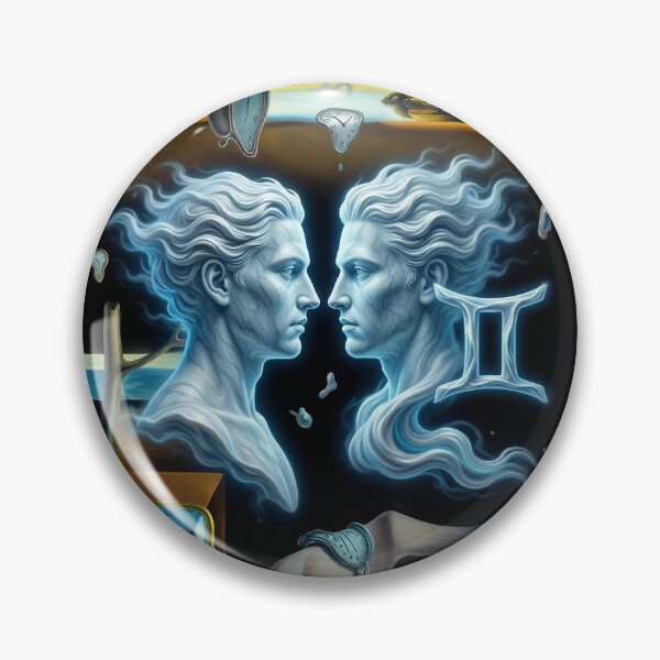 Item preview, Gemini Dual Souls – Surreal Zodiac Twins designed and sold by etermagico.