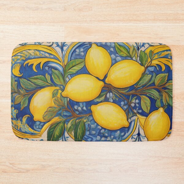 Item preview, Lush Lemon Tiles designed and sold by Kasia Design.
