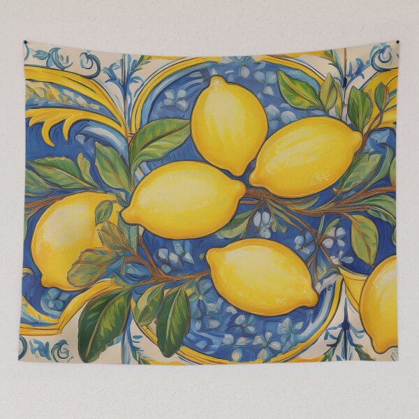 Item preview, Lush Lemon Tiles designed and sold by Kasia Design.