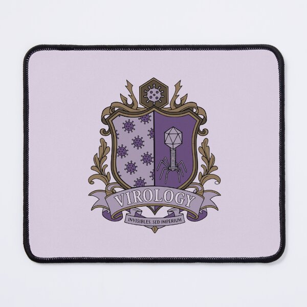 Item preview, Virology Crest - Science Coat of Arms designed and sold by MicroMarket.