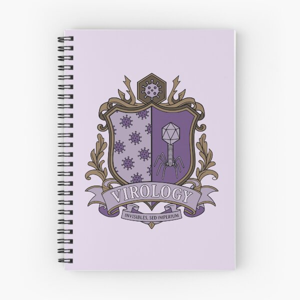 Item preview, Virology Crest - Science Coat of Arms designed and sold by MicroMarket.