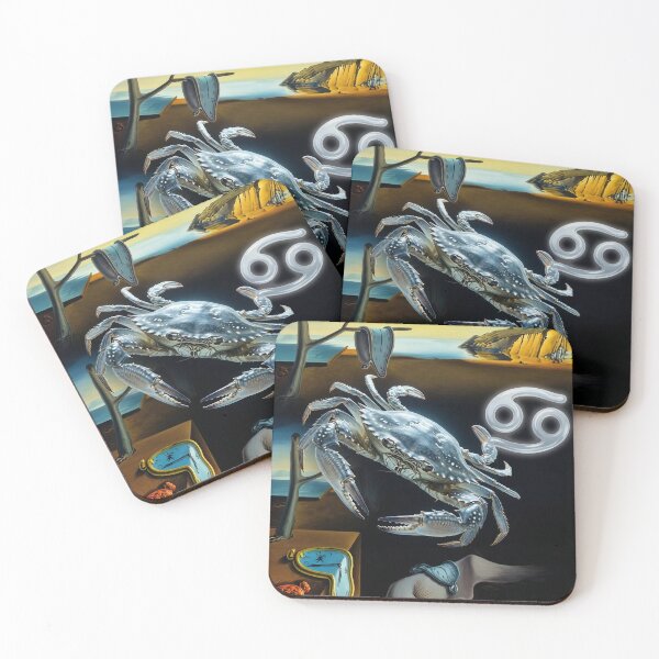 Item preview, Cancer Lunar Crab – Mystical Zodiac Dream designed and sold by etermagico.