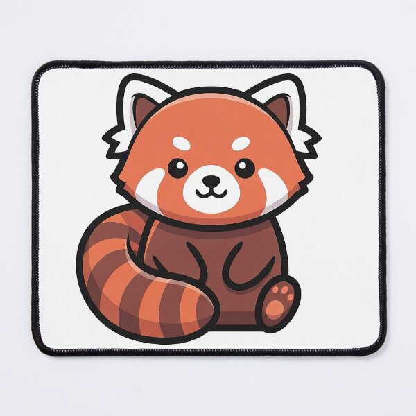Item preview, Cute Red Panda Playful Animal Illustration designed and sold by Osmose-Studio ⭐⭐⭐⭐⭐.