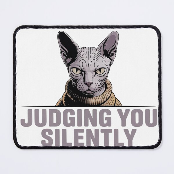 Item preview, Funny Sphynx Cat Mom Judging You Streetwear Tee designed and sold by mo-carnival.