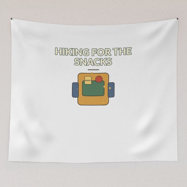 Item preview, Hiking for the Snacks - Funny Outdoor Adventure Design designed and sold by Cozy Oddities Studio.