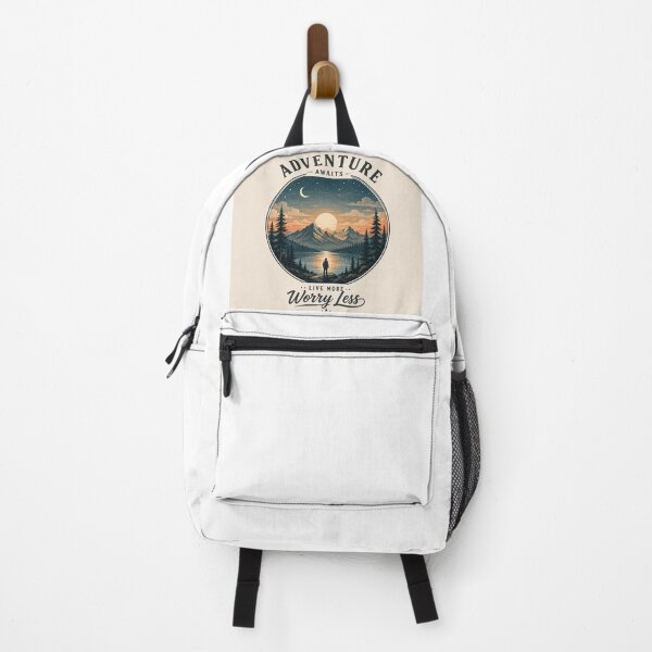 Item preview, Adventure Awaits Vintage Mountain Badge designed and sold by GUINewAlex.