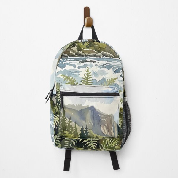 Item preview, River in a forest watercolor designed and sold by Mia's Menagerie.