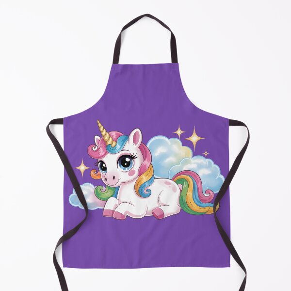 Item preview, rainbow unicorn designed and sold by BuxomBabe21.