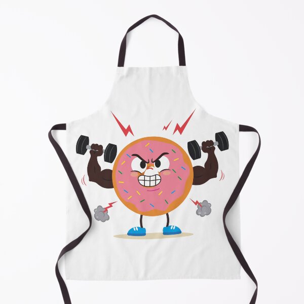 Item preview, Angry Gym Donut Character designed and sold by BetweenForms.