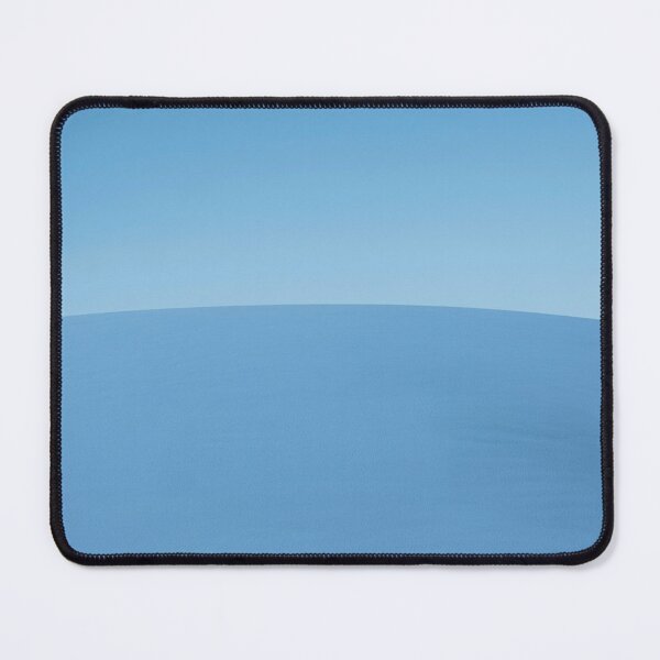 Item preview, Minimalist Sky Blue Desert | Soft Azure Sand Dunes Digital Art designed and sold by Midnight Veil Designs.