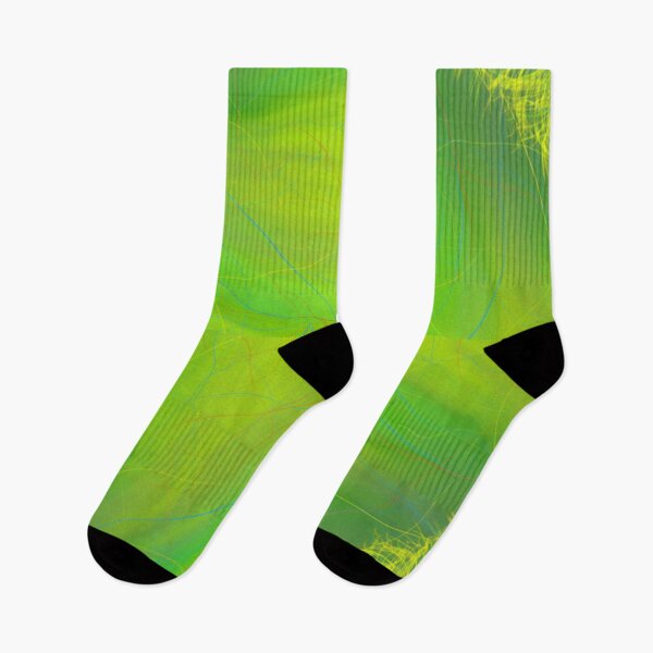 Item preview, Neon Fractal Bloom - Luminous Green Abstract designed and sold by EsmArtUniverse.