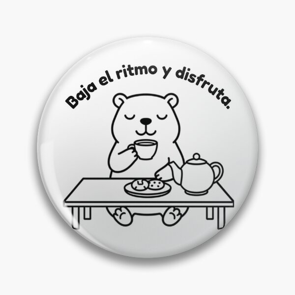 Item preview, Spanish Mindfulness Capibara – Simple Minimalist Design designed and sold by PAPIRO SIGLO XXI.
