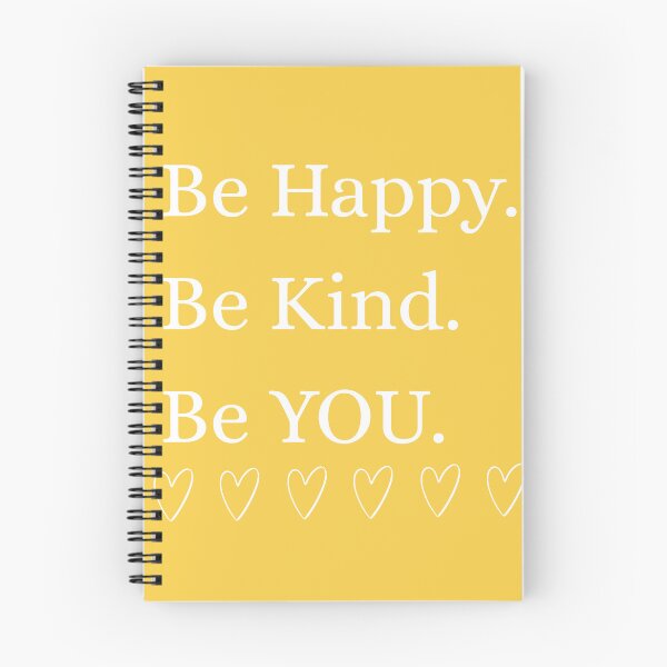 Item preview, Be Happy. Be Kind. Be YOU. Inspirational Typography Quote Design designed and sold by swdesigns714.