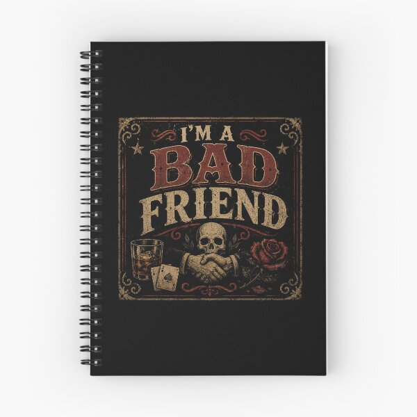 Item preview, I’m a Bad Friend designed and sold by ChickenFund.
