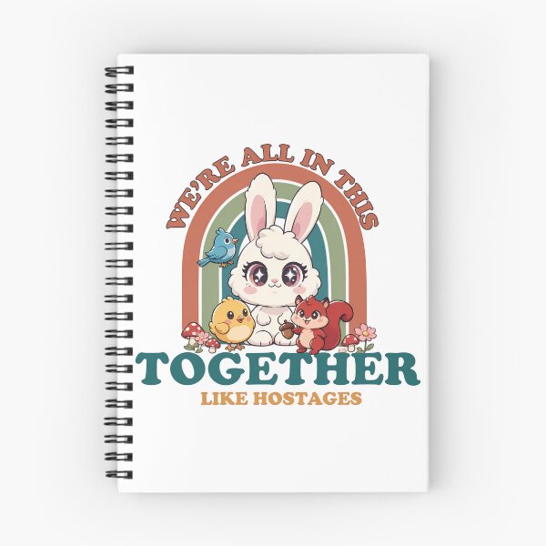 Item preview, We’re All in This Together Like Hostages - Funny Dark Humor  designed and sold by CutOutIdols.