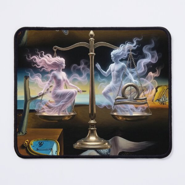 Item preview, Libra Surreal Totem – Zodiac Dream Inspired by Dalí designed and sold by etermagico.