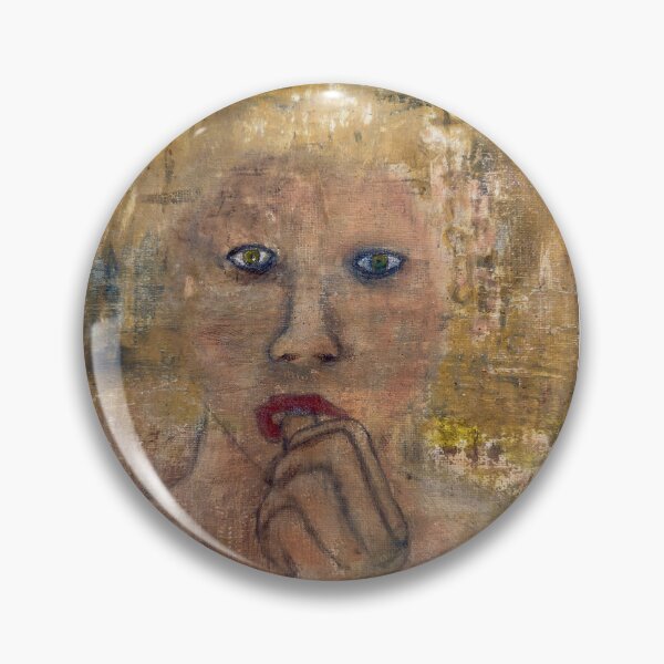Item preview, Angst – Expressionist Portrait Painting | Moody Feminine Wall Art designed and sold by Foster Studio Art.