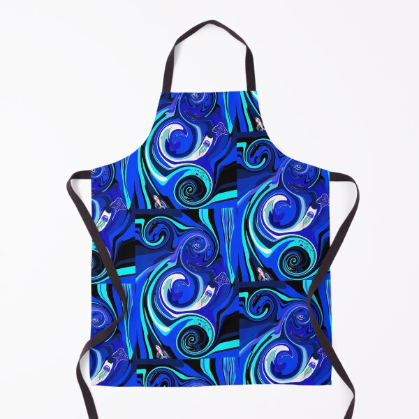 Item preview, BLUE ocean Abstract print designed and sold by JoSangya.