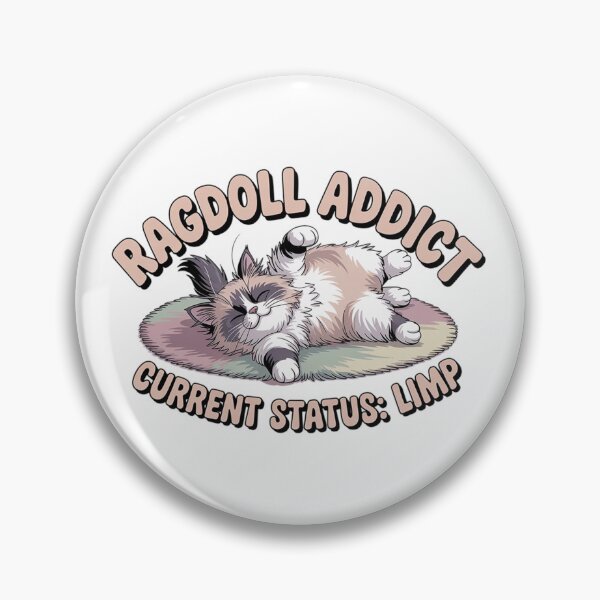 Item preview, Lazy Ragdoll Cat Mom Aesthetic Puffy Font Shirt designed and sold by mo-carnival.