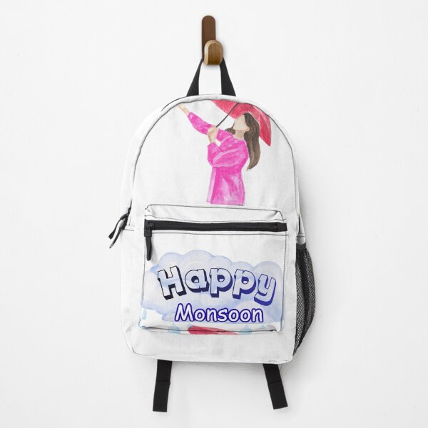 Item preview, Happy Monsoon Watercolor Rain Girl designed and sold by Prajverse19.