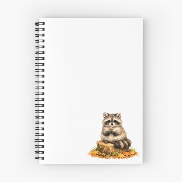 Item preview, Raccoon Atop a Tree Stump designed and sold by Subina.