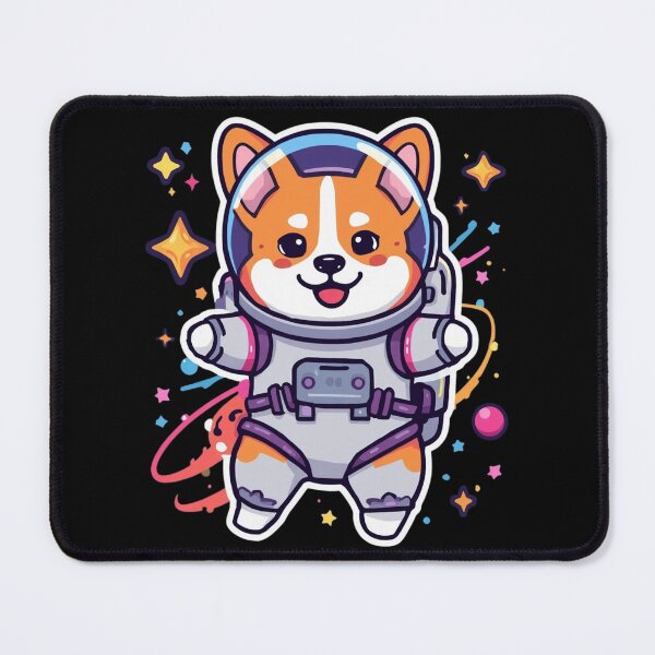 Item preview, Cute Space Corgi Galaxy Adventure Cartoon Design designed and sold by M&M Lifestyle Hub.