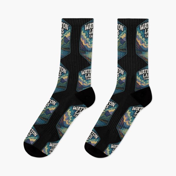 Item preview, Waterton Lakes National Park Trippy Travel designed and sold by TomFrontierArt.