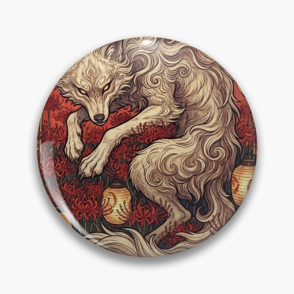 Item preview, Silver Fenrir of the Blood Higanbanas designed and sold by CalyCollab.