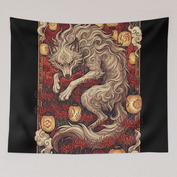 Item preview, Silver Fenrir of the Blood Higanbanas designed and sold by CalyCollab.