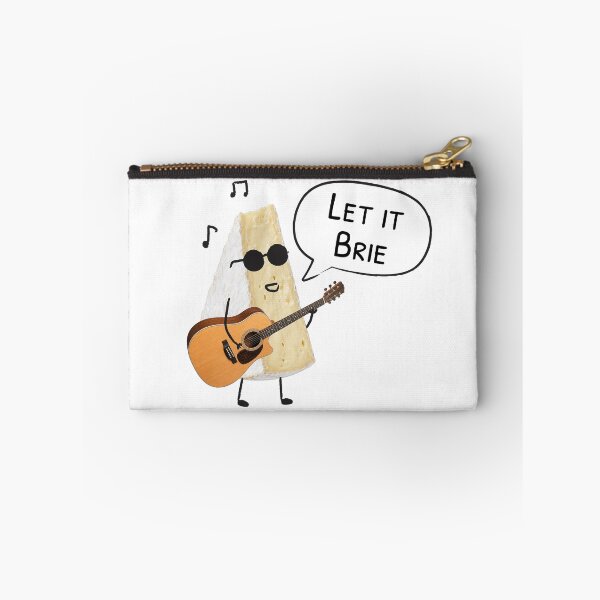 Item preview, Let It Brie: Guitar Cheese Pun designed and sold by techkitchensink.
