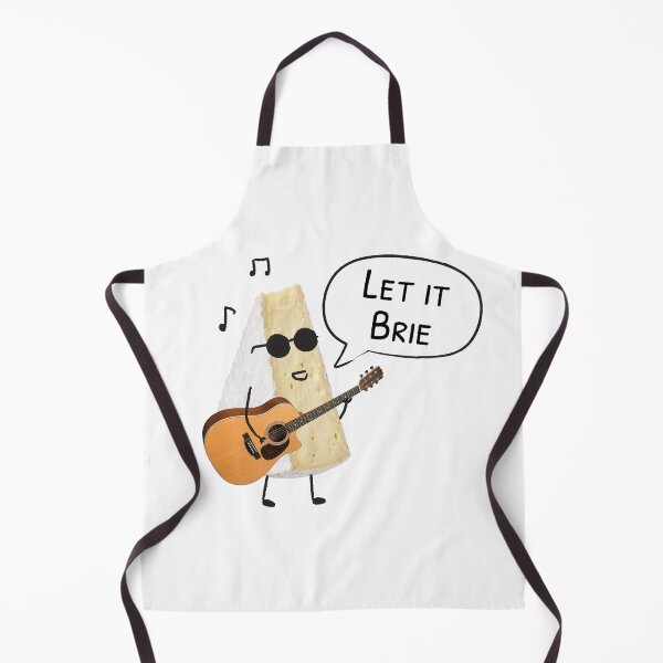 Item preview, Let It Brie: Guitar Cheese Pun designed and sold by techkitchensink.