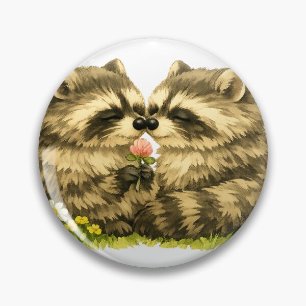 Item preview, Romantic Raccoons designed and sold by Subina.