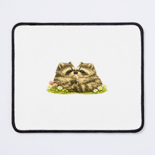Item preview, Romantic Raccoons designed and sold by Subina.