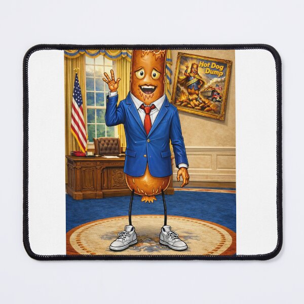 Item preview, Hot Dog in the Oval Office designed and sold by Lost Dream Art.