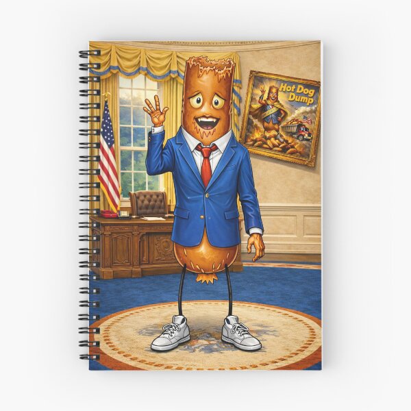Item preview, Hot Dog in the Oval Office designed and sold by Lost Dream Art.