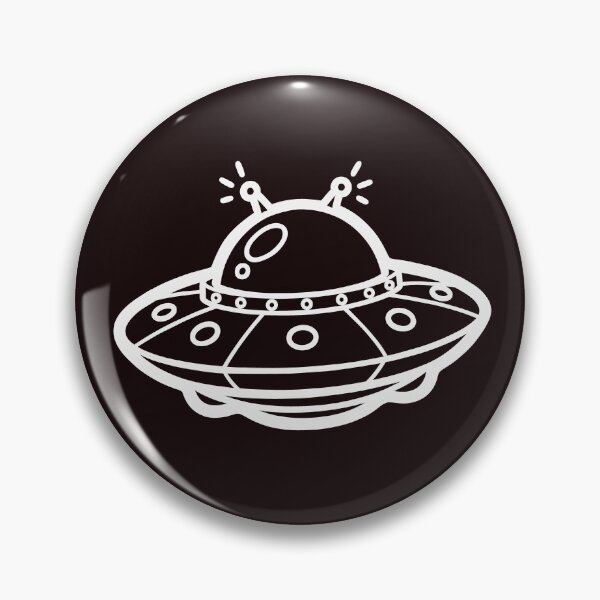 Item preview, Cute Retro UFO Spaceship Illustration designed and sold by ArtPer-design.