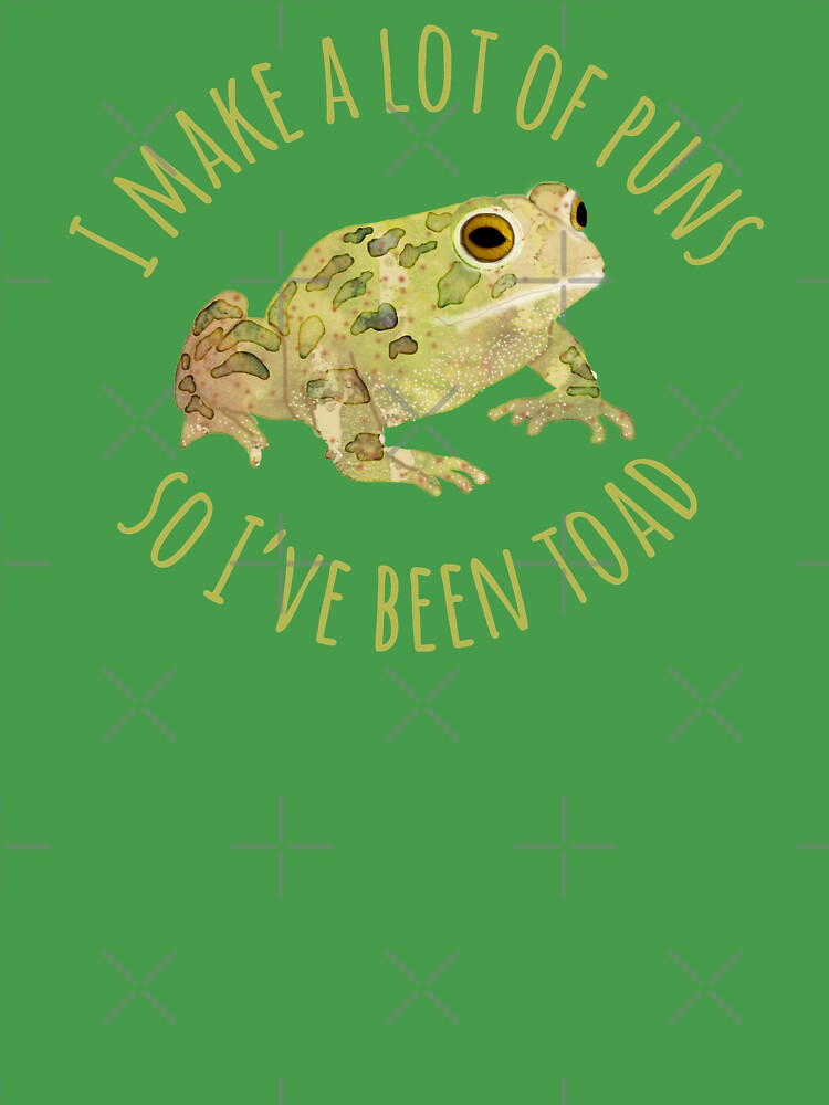 Frog Gifts I Make A Lot Of Puns So I've Been Toad' Men's Hoodie