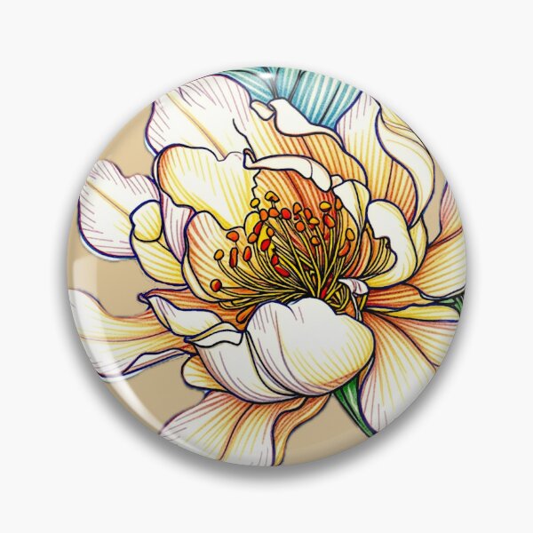 Artikelvorschau, Blumenskizze entworfen und verkauft von ViaARTfactory.