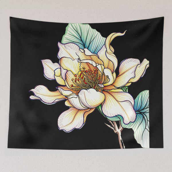 Item preview, Flower Sketch designed and sold by ViaARTfactory.