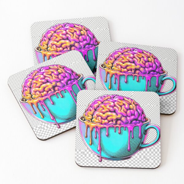 Item preview, Daily Brain Rot - Digital Irony Aesthetic Melting Brain designed and sold by DesignerSator.
