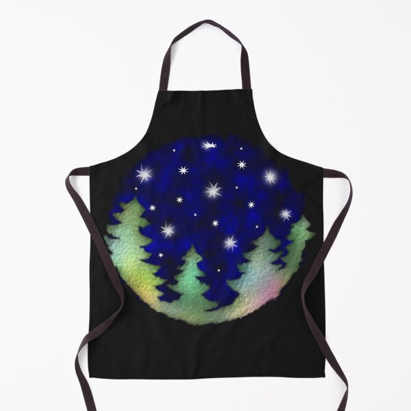 Item preview, Nighttime forest with starry sky designed and sold by creaphyl28.