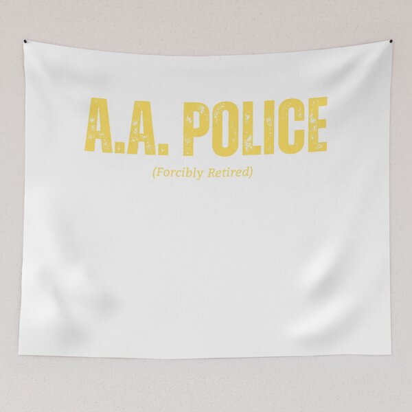 Item preview, A.A. Police Shirt designed and sold by Boston Soul.