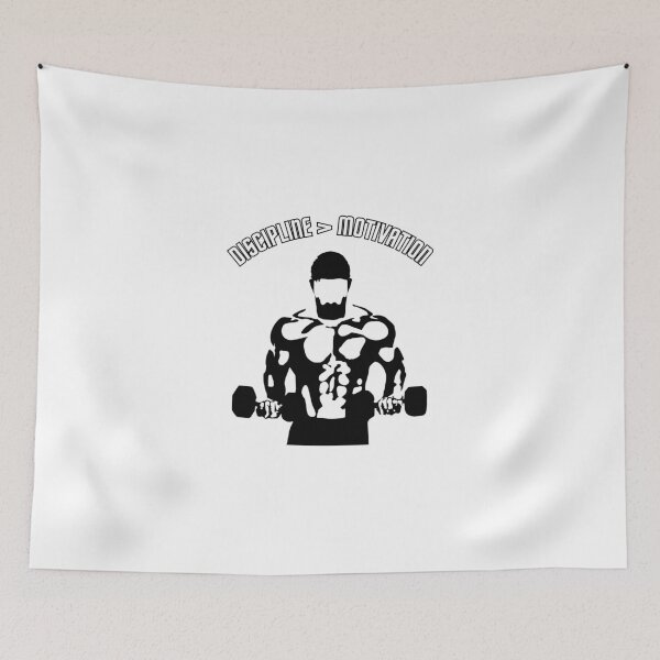 Item preview, Fitness Motivation Quote for Gym Lovers designed and sold by Prajverse19.