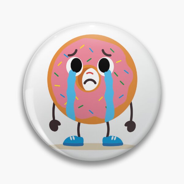 Item preview, Crying Donut Emotional Character designed and sold by BetweenForms.