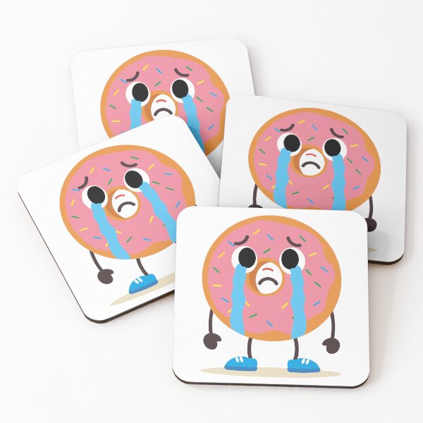 Item preview, Crying Donut Emotional Character designed and sold by BetweenForms.