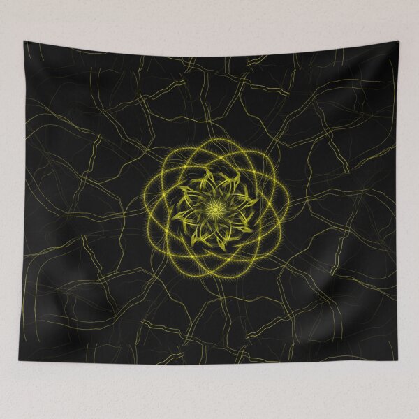 Item preview, Circuit Pulse - Fibrous Fractal Art designed and sold by EsmArtUniverse.