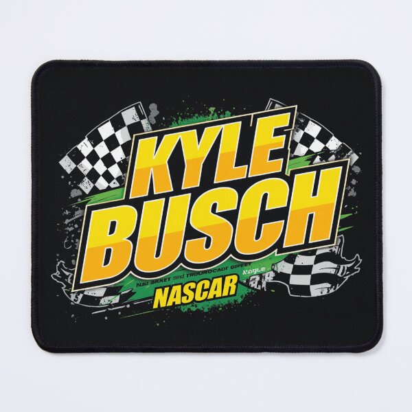 Item preview, Kyle Busch NASCAR Racing Graphic | Vintage Motorsport Typography Design designed and sold by Vvmd.